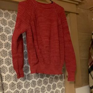 L.L Bean red sweater